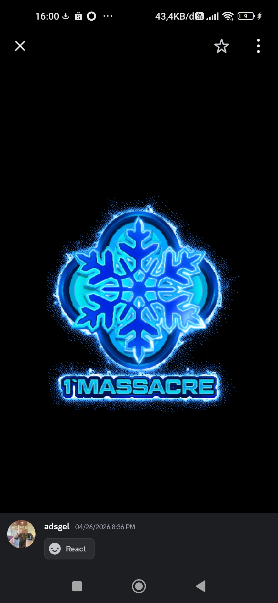 1'MASSACRE+Kv